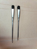 bras essui glace chromés